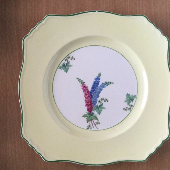 Vintage Royal Denby Staffordshire England Larkspur flower box28 - Picture 1 of 5